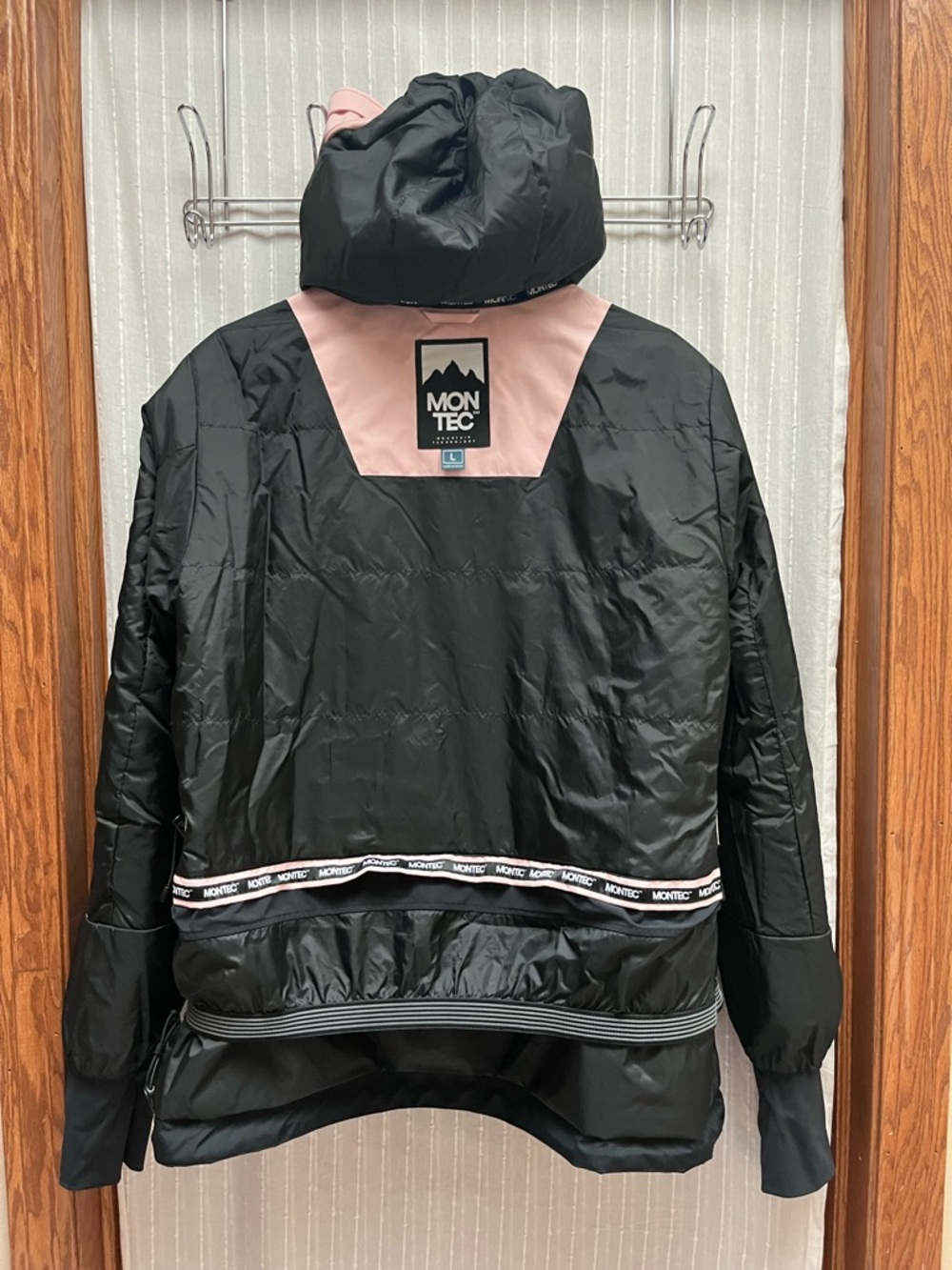 Montec Doom W Snowboard Jacket Women Soft Pink/Black Sz L - Picture 8 of 16